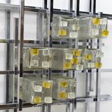 Albano Poli Mid-Century Modern Italian Single Sculture Sconce by Poliarte