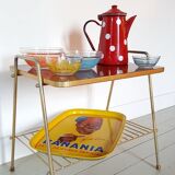 Vintage enamelled teapot