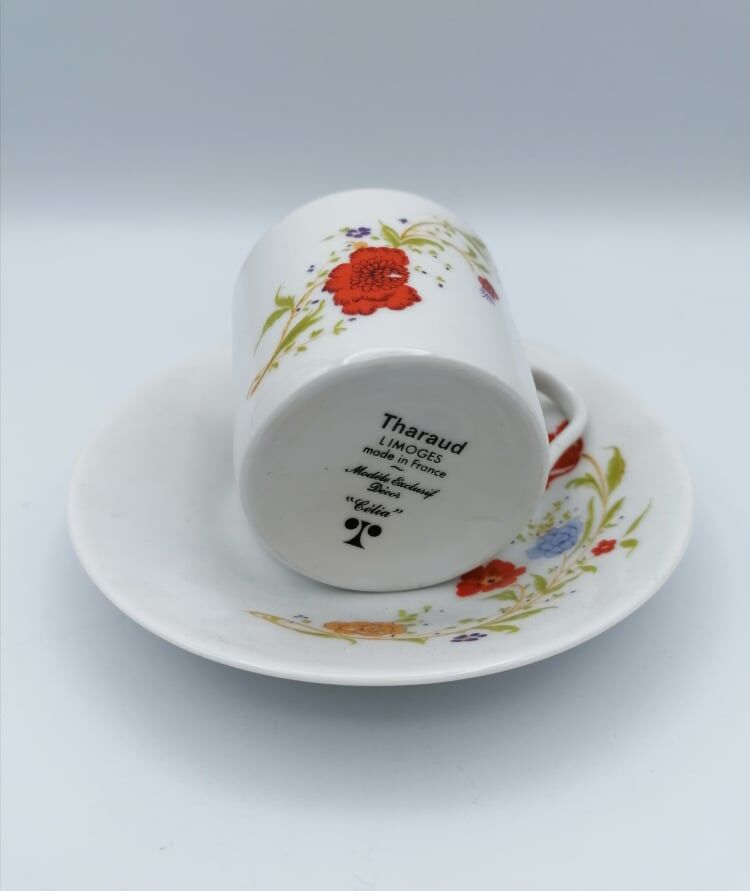 Tharaud Limoges coffee service
