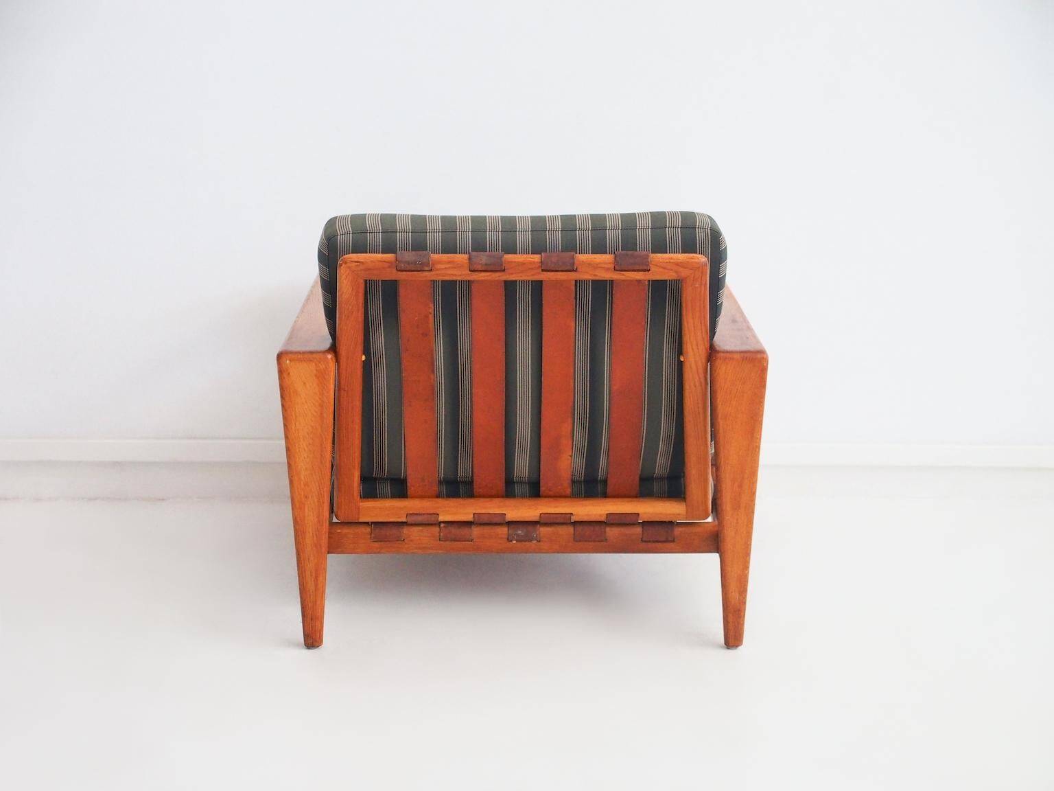 Fauteuil moderne suédois en chêne Bodö par Svante Skogh