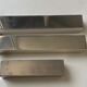 Set of 3 candle holders silver metal