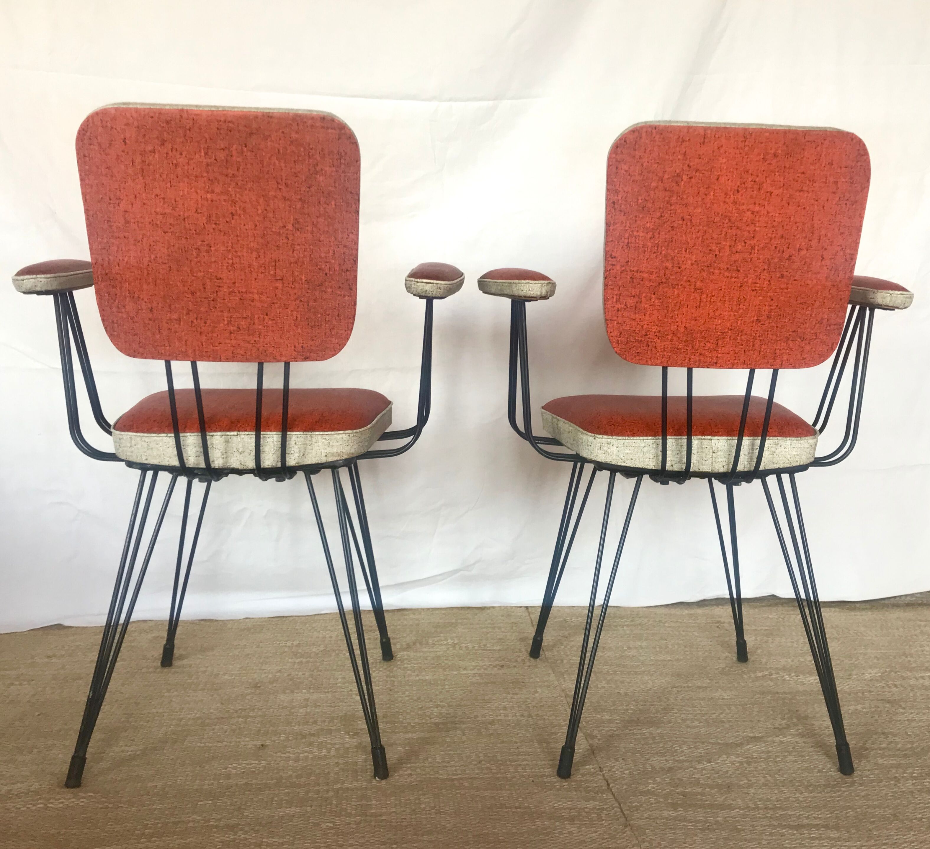 Paire de fauteuils années 50/60