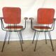 Paire de fauteuils années 50/60