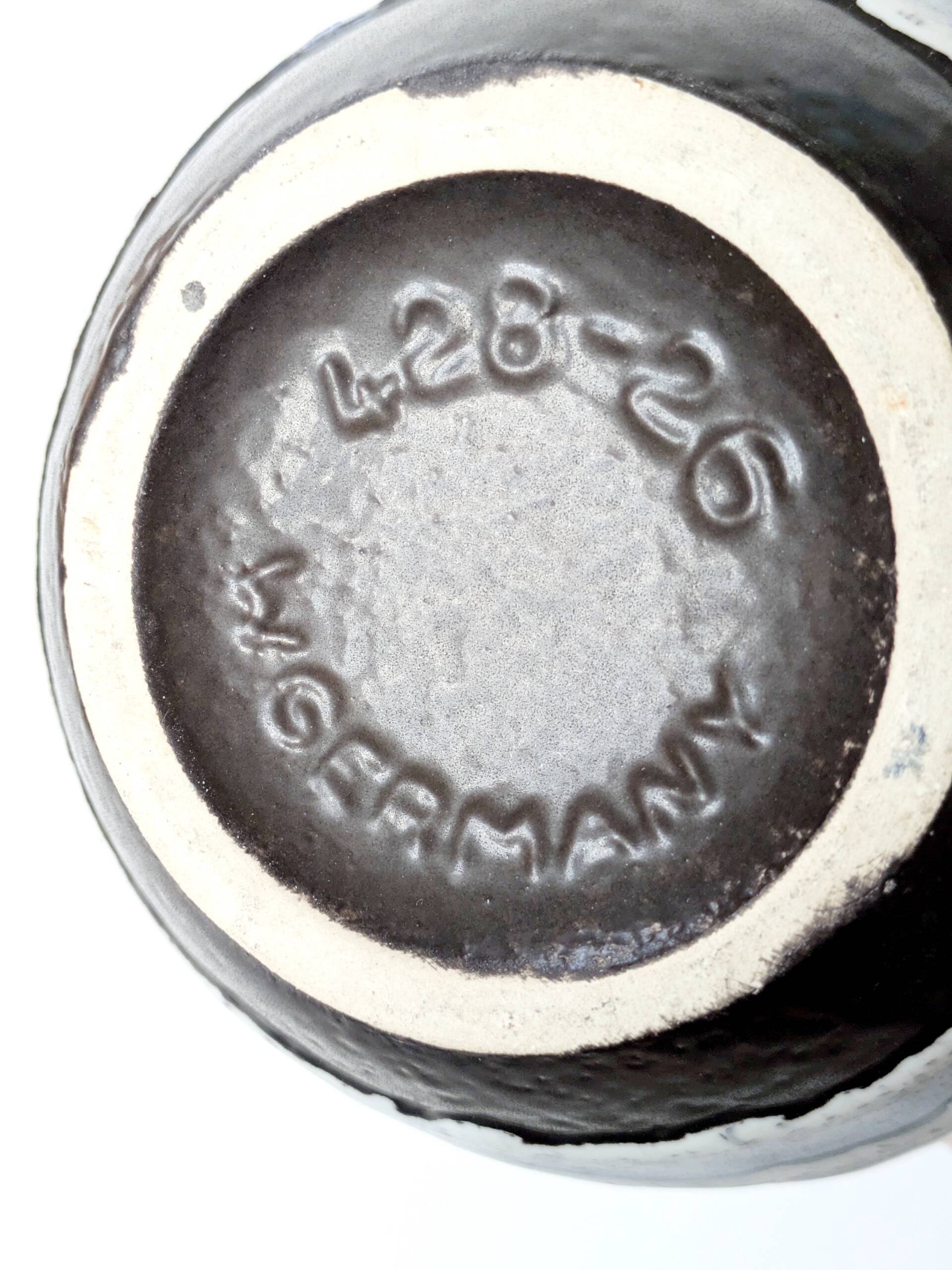 Scheurich pitcher vase, Vienna model, vintage ceramic from the 60s