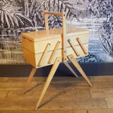 Vintage worker compass feet