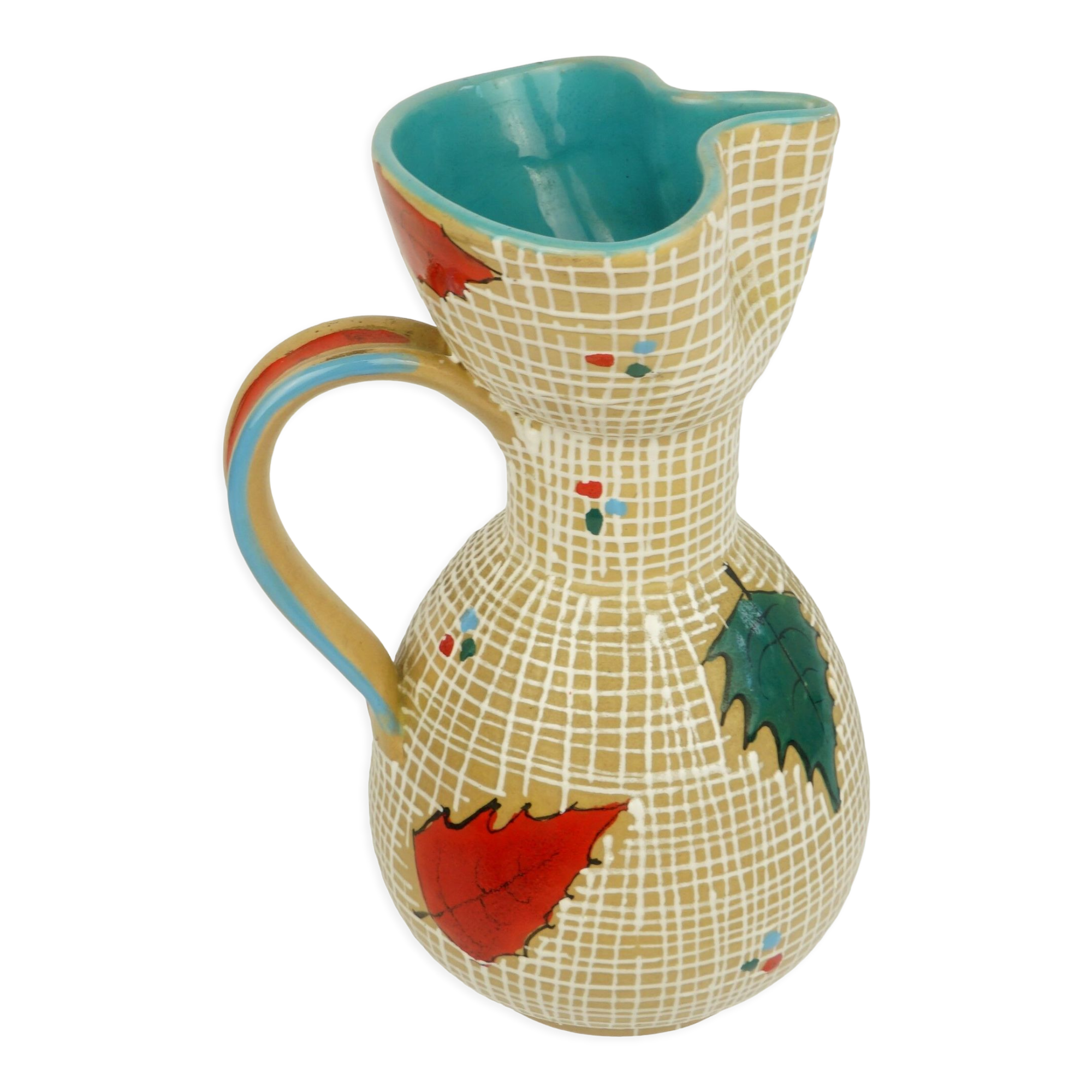 ceramic,Pichet artigiana deruta Italy