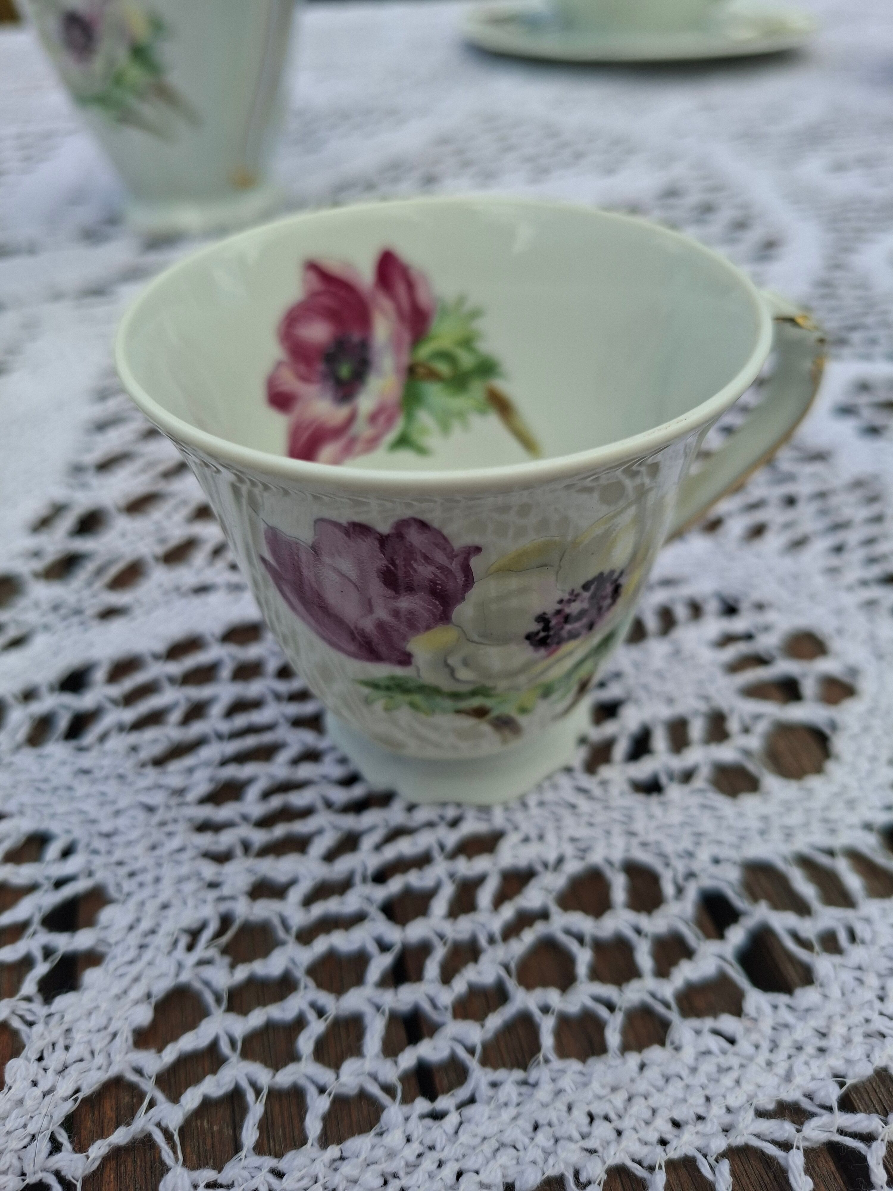 Tea/Coffee Service 25 Pieces Limoges Unic Former Royal Factory