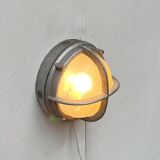 Mid-Century Danish Outdoor Metal Wall Lamp Model Skot by Lauritz Knudsen for Louis Poulsen, 1960s