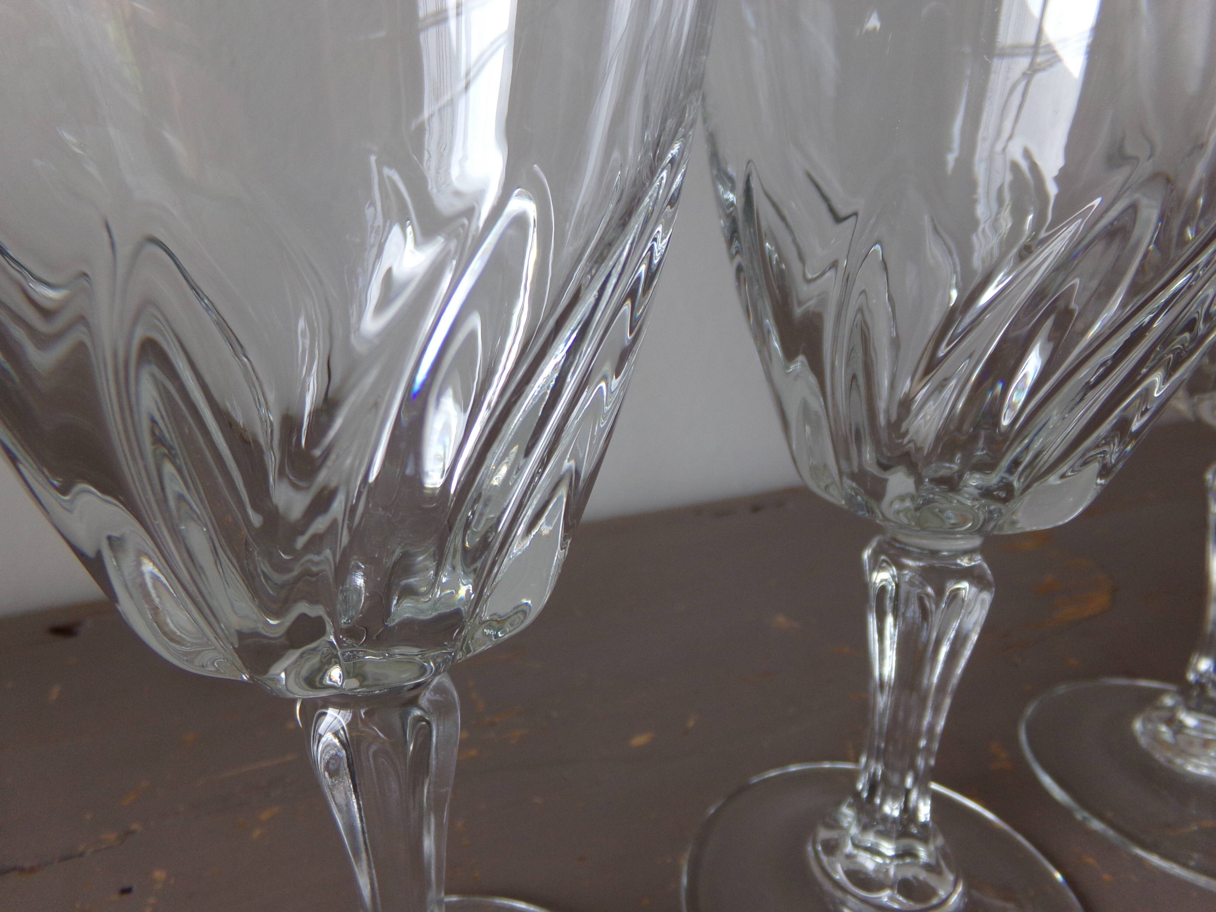 5 old walking glasses