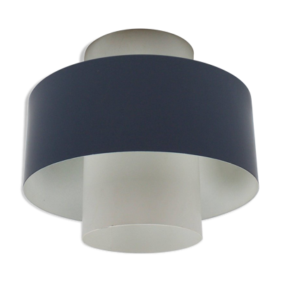 Plafonnier industriel Louis Kalff pour Philips Eindhoven