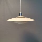 Grande suspension à multiples couches d'abat-jour, danoise années 1980-90, de Design-Light, modèle Korfu.
