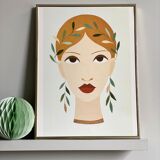Celine Kadara's 'Daria' printed poster