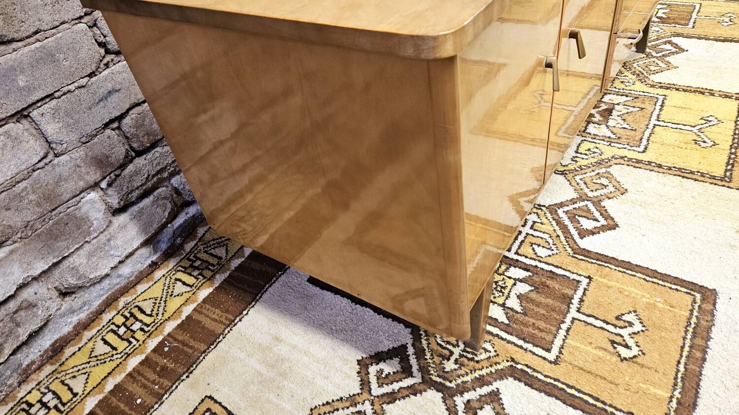 Petite enfilade bois blond vintage