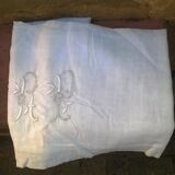 Old sheet "with monogram"
