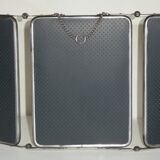 Tryptic barber's mirror