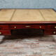 Bureau Ministre double face Empire en acajou vers 1850-1880
