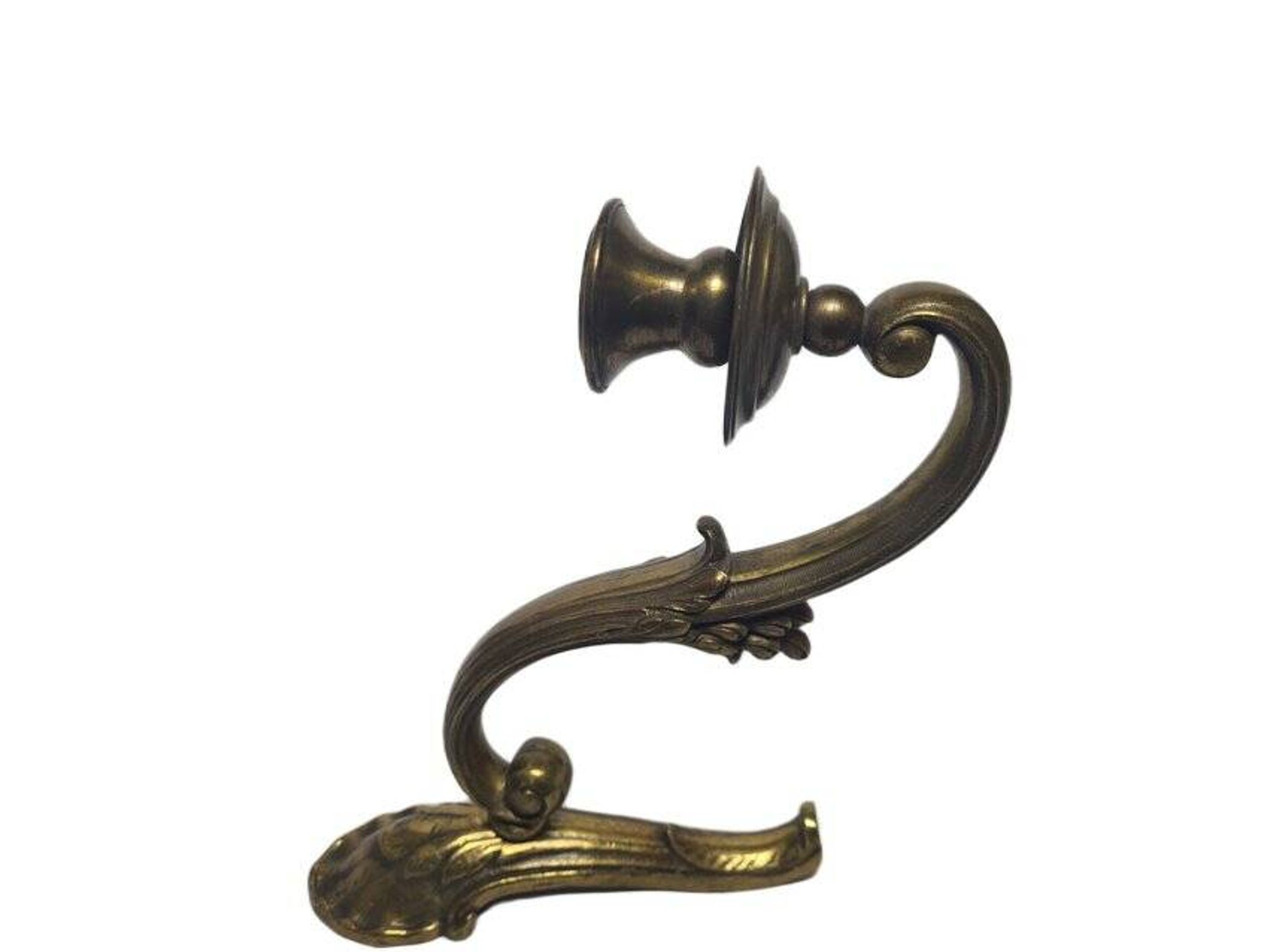 Antique bronze wall lamp, Germany, 1900s