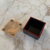 Bronze and lacquer box by Monique Gerber