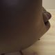 Leather swivel chair, Danish design, 1960s, designer: H.W. Klein, manufactu