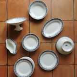 Vintage soup plates from St Amand, Morocco