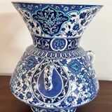 Hand painted ceramic vase Izniz Kutahya Türkiye
