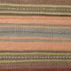 4x7 Pastel Vintage Kilim Rug, 126x210 Cm Anatolian Carpet