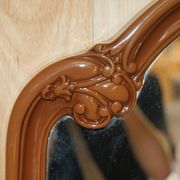 Miroir décoratif vintage Art Déco cadre épais