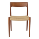 1 sur 7 Chaise de salle à manger en teck Niels Otto Møller modèle 71 (1951) – Assise tissée à la main