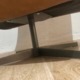 Fauteuil de relaxation simili cuir pivotant