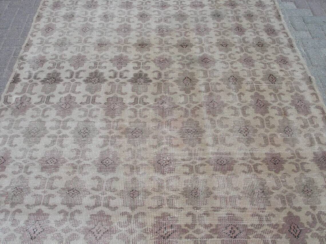 6x9 ft handknotted Turkish rug - rugs for living room bedroom