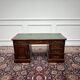 Bureau classique anglais avec cuir vert