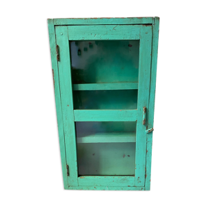 vitrine murale en bois