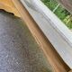 Large stripped solid oak monastery table – 200 cm