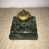 Ink Napoleon III bronze on marble