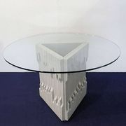 Luciano Frigerio ‘Norman’ table in solid lacquered wood