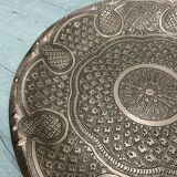 Copper oriental tray