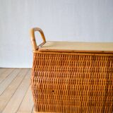 Rattan and bamboo toy bench 1970