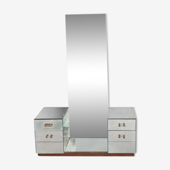 Dressing table mirror style 1940-6 drawers