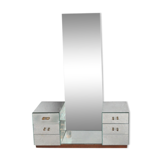 Dressing table mirror style 1940-6 drawers