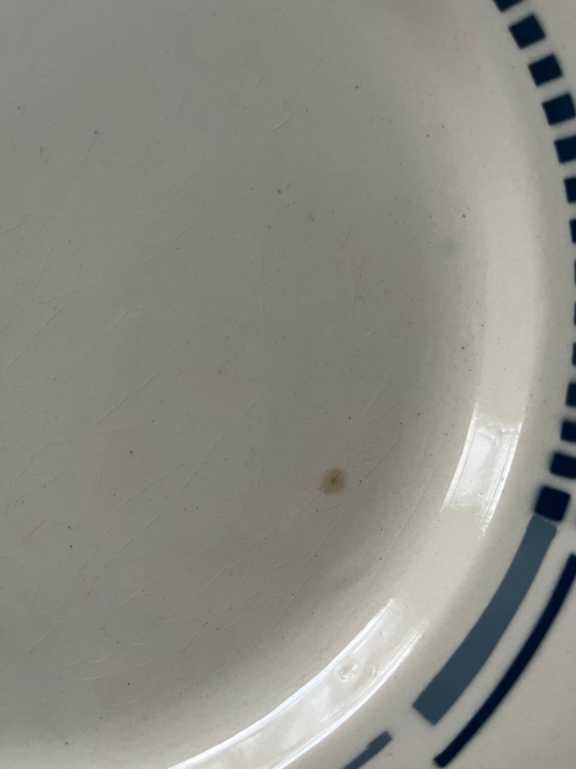 Assiettes Terre de Fer Longchamp