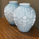 Pair of Art Deco vases