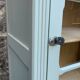 Antique celadon glass Parisian wardrobe H162
