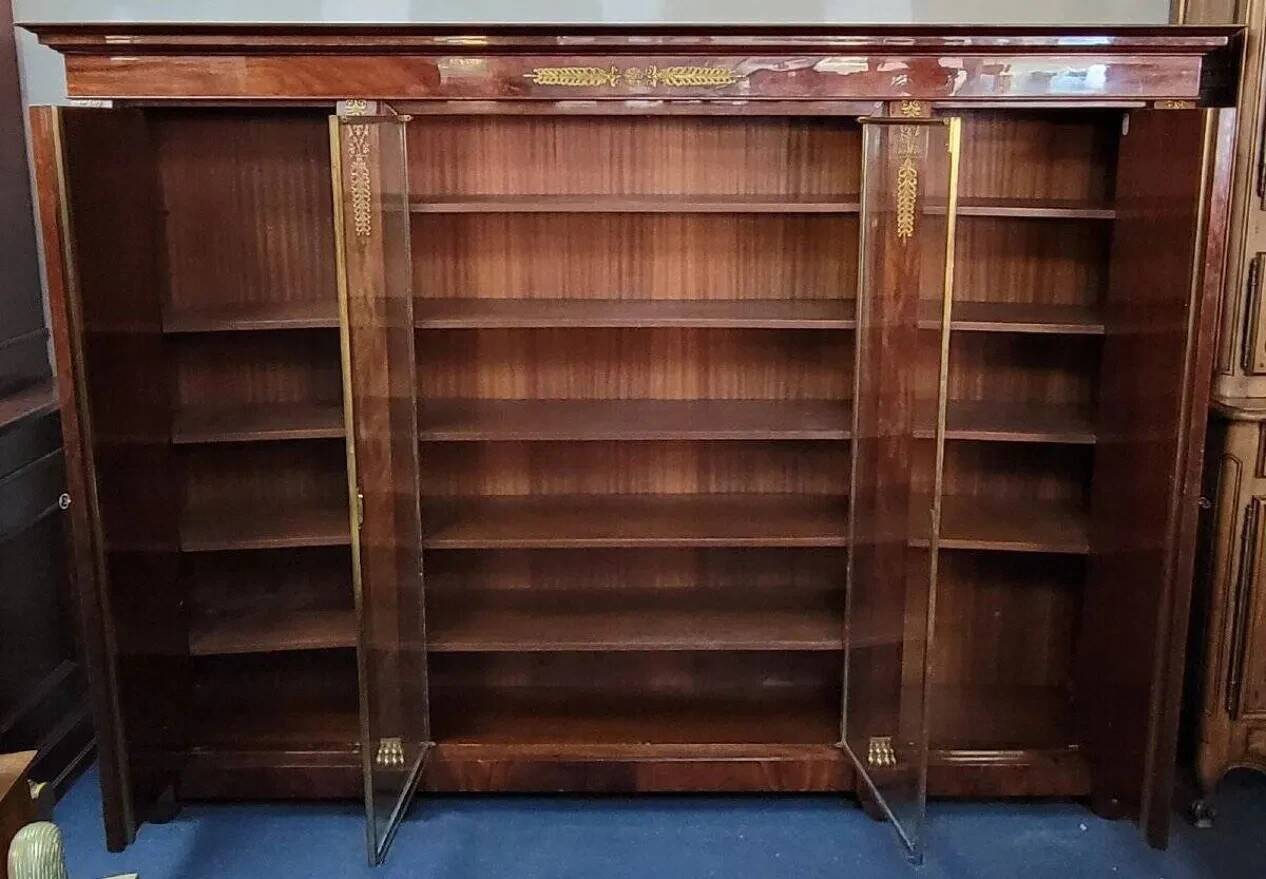 mahogany library – Empire style