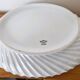 Oval white porcelain soup tureen by Haviland, torso model.