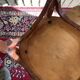 Set 4 vintage mismatched bistro chairs 50