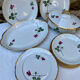 Service de table Berry roses en porcelaine