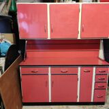 Red formica furniture