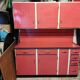 Red formica furniture
