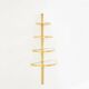 Neoclassical half-moon shelf Maison Jansen bronze and mirrors 1932