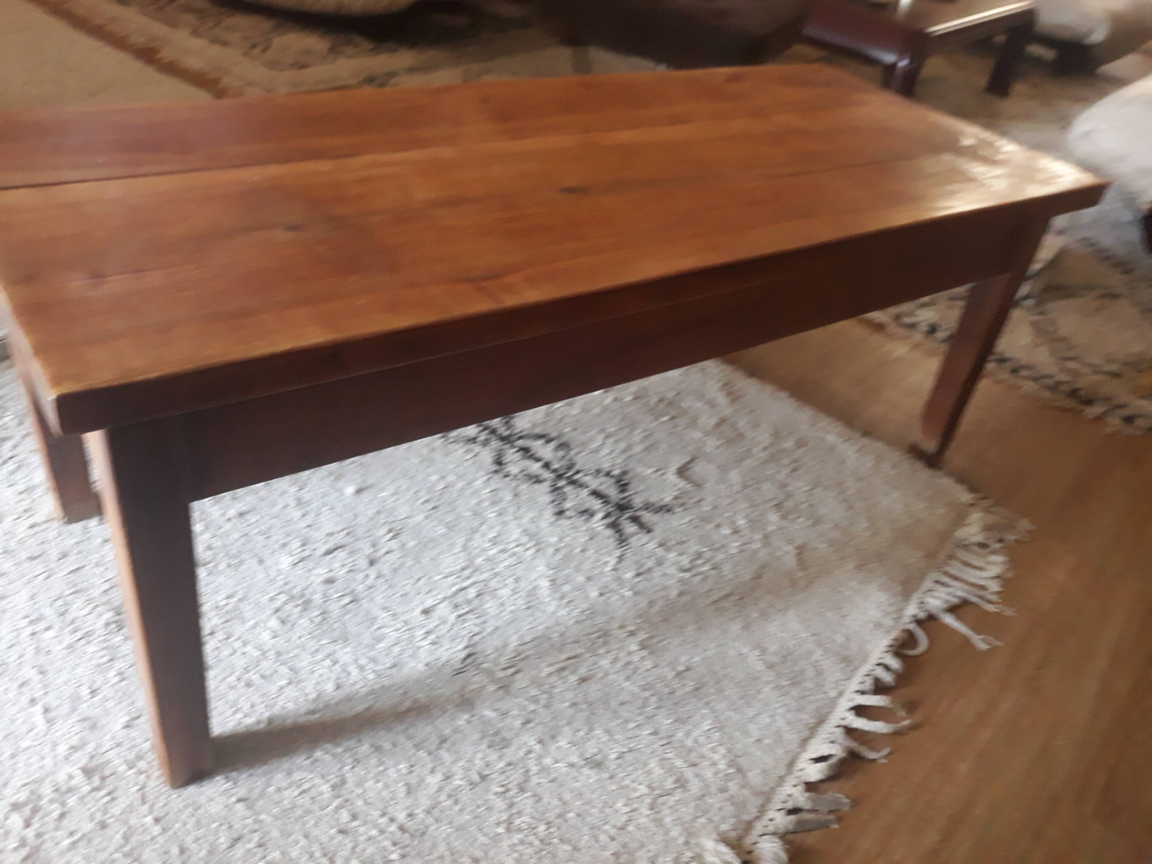 Oak farm table